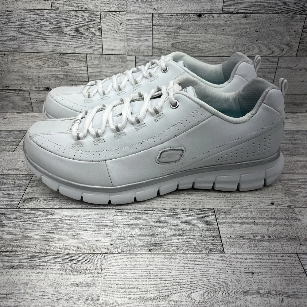 Skechers Elite White Casual Shoes Sneakers 11798 Women Size 10‎